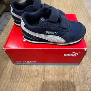 PUMA RUNNER MESH TODDLER SHOES